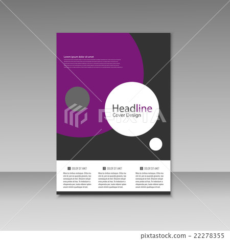 Vector Brochure Design Layout template  22278355