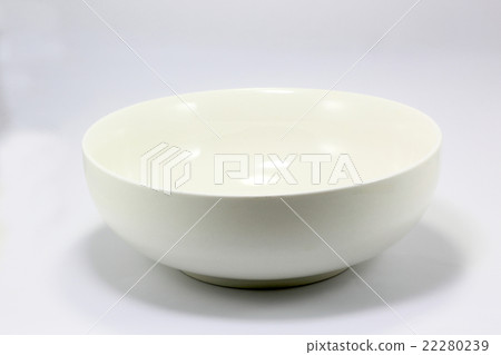 White ceramic porcelain bowl 22280239