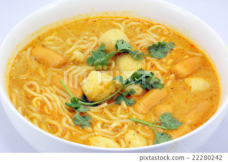 Noodle curry laksa 22280242