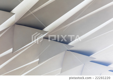 3D illustration abstract architectural pattern 22281220