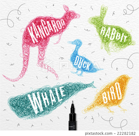 Tangled line duck color 22282182