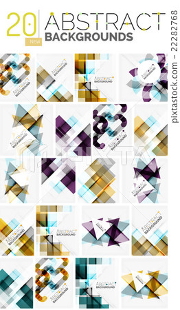 Collection of abstract backgrounds 22282768