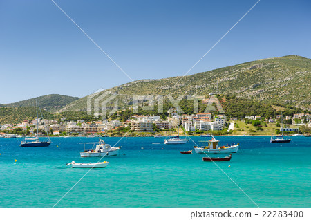 Porto Rafti harbor view, Greece Porto Rafti harbor view, Greece 22283400