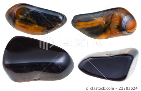 set of various hawks eye gemstone isolated set of various hawks eye gemstone isolated 22283624