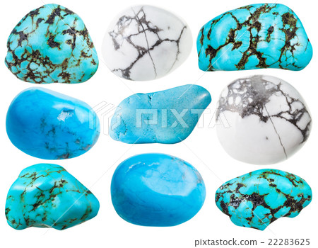 set of various howlite natural mineral gemstones set of various howlite natural mineral gemstones 22283625