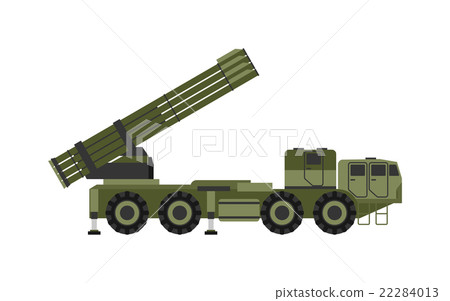 Military rocket launcher vector illustration 22284013