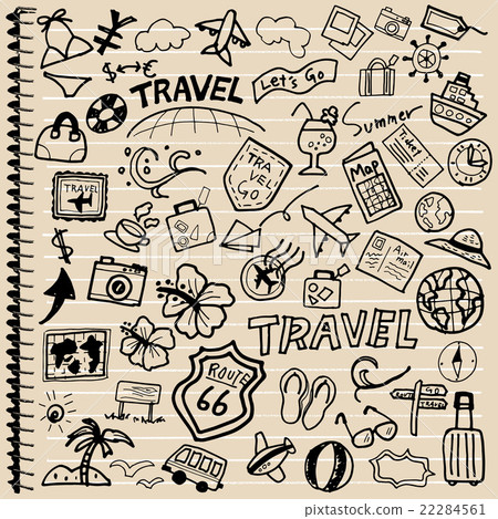 Travel graffiti note Travel graffiti note 22284561