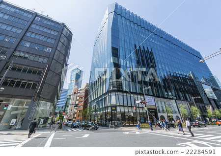 銀座西5丁目十字路口 22284591