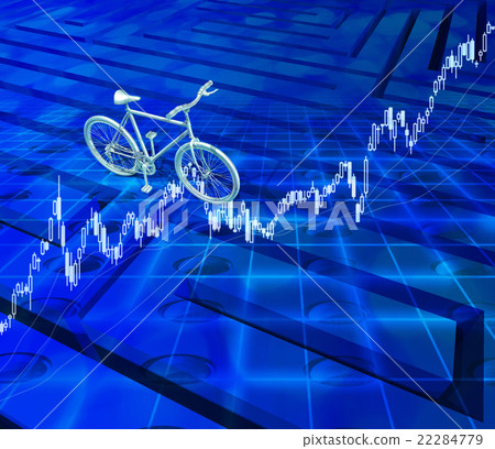 Run the bicycle on the stock price chart maze Run the bicycle on the stock price chart maze 22284779