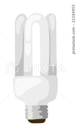 LED lamp isolated vector illustration. LED lamp isolated vector illustration. 22284955
