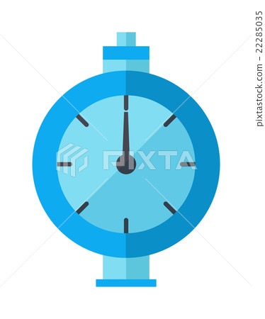 Hanging spring scale vector illustration. 22285035