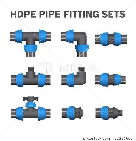 Pipe fitting vector Pipe fitting vector 22285663