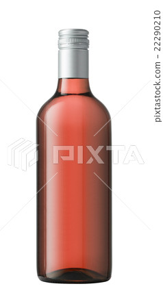 isolated wine bottle 22290210