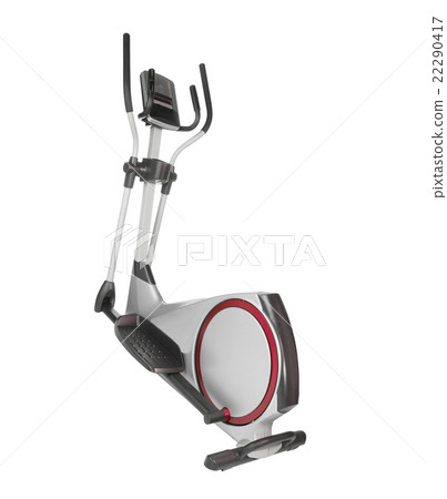 ski simulator isolated 22290417