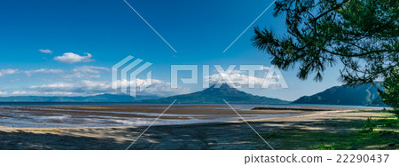 Kirishima Jinjiang Bay National Park _ heavy rice beach Kirishima Jinjiang Bay National Park _ heavy rice beach 22290437