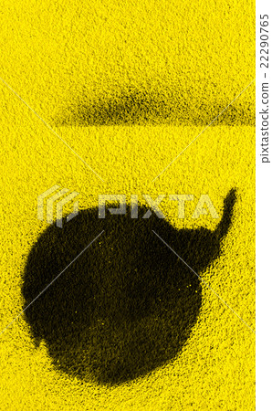 Bomb on yellow backdrop Bomb on yellow backdrop 22290765