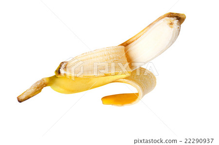 Banana isolated on white 22290937