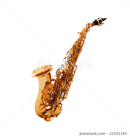 Saxophone - Golden alto saxophone classical Saxophone - Golden alto saxophone classical 22291195