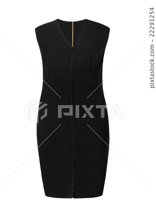 Little black dress with rhinestones 22291254