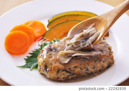 Japanese style hamburger steak 22292830