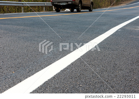 white line on the new road white line on the new road 22293011