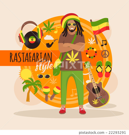Rastafarian Character Pack For Man 22293291