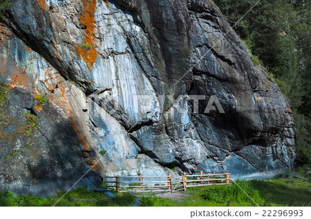 Ancient petroglyphs near Kucherla. Mountain Altai 22296993