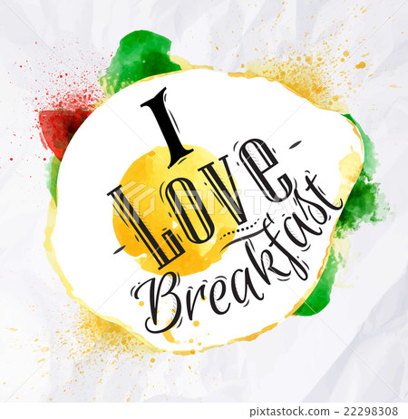 Eggs I love breakfast 22298308