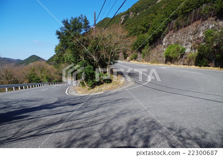 Hair Pin Curve Stock Photo 22300687 Pixta