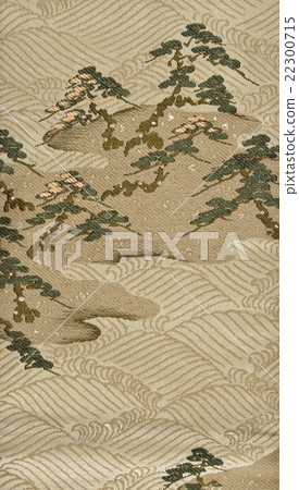 Japanese pattern silk fabric dyeing old cloth stretch Japanese pattern silk fabric dyeing old cloth stretch 22300715
