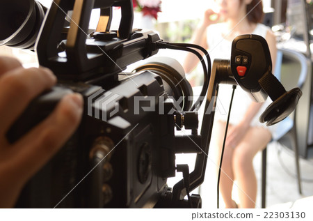 Video camera model shooting 22303130