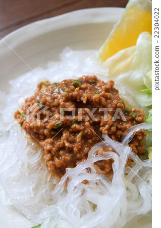 使用瓊脂麵條的大豆瓶子麵條 使用瓊脂麵條的大豆瓶子麵條 22304022