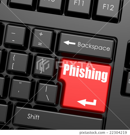 Computer keyboard, Phishing word 22304219