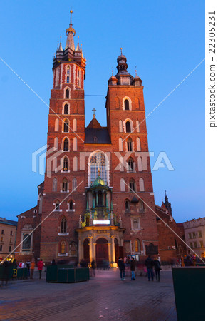 St. Mary's Basilica, Krakow Poland St. Mary's Basilica, Krakow Poland 22305231