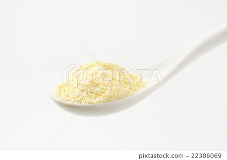 Spoonful of semolina flour 22306069