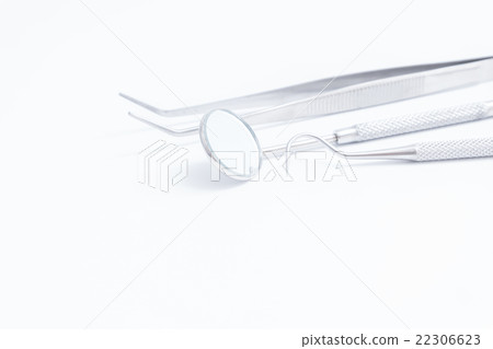Dental Tools set on white background 22306623