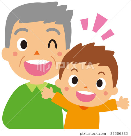 Grandpa and a boy Grandpa and a boy 22306883