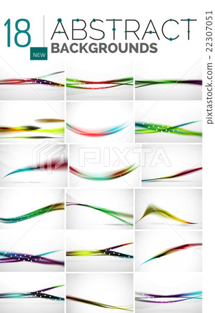 Collection of abstract backgrounds Collection of abstract backgrounds 22307051