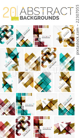 Collection of abstract backgrounds Collection of abstract backgrounds 22307055