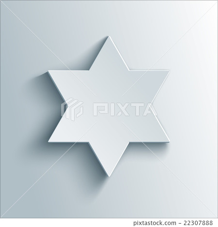 Star of David. Magen David, vector religious Star of David. Magen David, vector religious 22307888