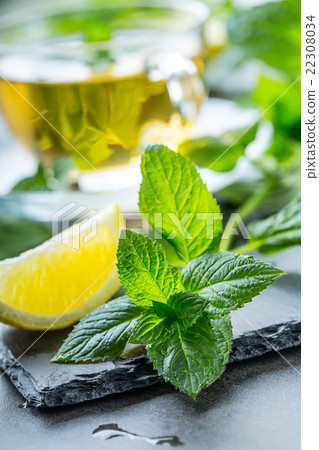 Mint leaf. Mint leaves. Tea. Mint Tea. Herbal tea. 22308034