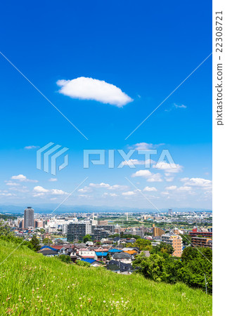 藍天和住宅區 22308721