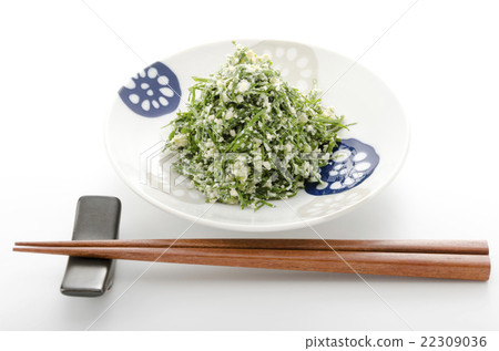 bitter leaf and tofu salad 22309036