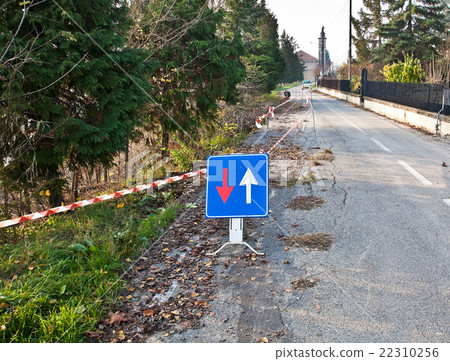 Broken road 22310256