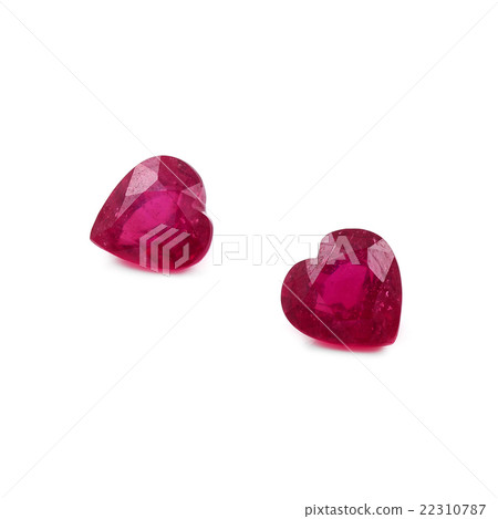 Natural Heart Shaped Rubies 22310787