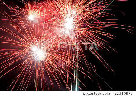 Fireworks against a black sky Fireworks against a black sky 22310973