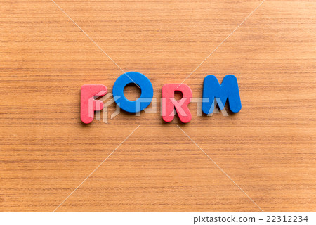 form colorful word form colorful word 22312234