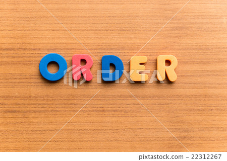 order colorful word order colorful word 22312267