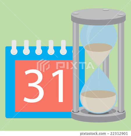 Deadline concept design illustration 22312901