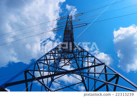 Power line tower 22313239